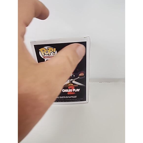 Funko POP! Movies Chucky #56 Vinyl Figure NON-MINT BOX SEE PICS - Picture 4 of 7